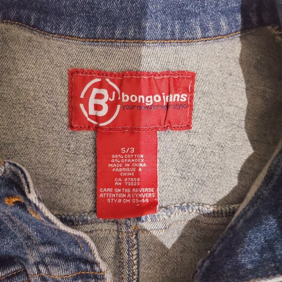 Vintage 90s Bongo Denim Jean Jacket - Picture 16 of 16